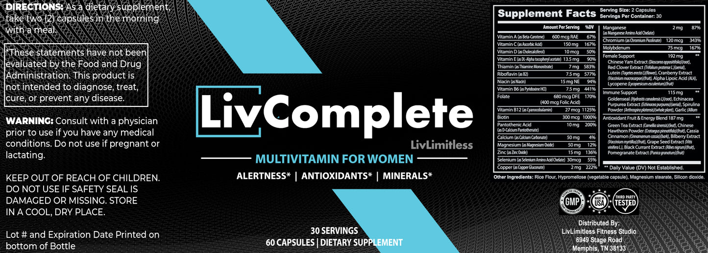 LivComplete Women's Multi
