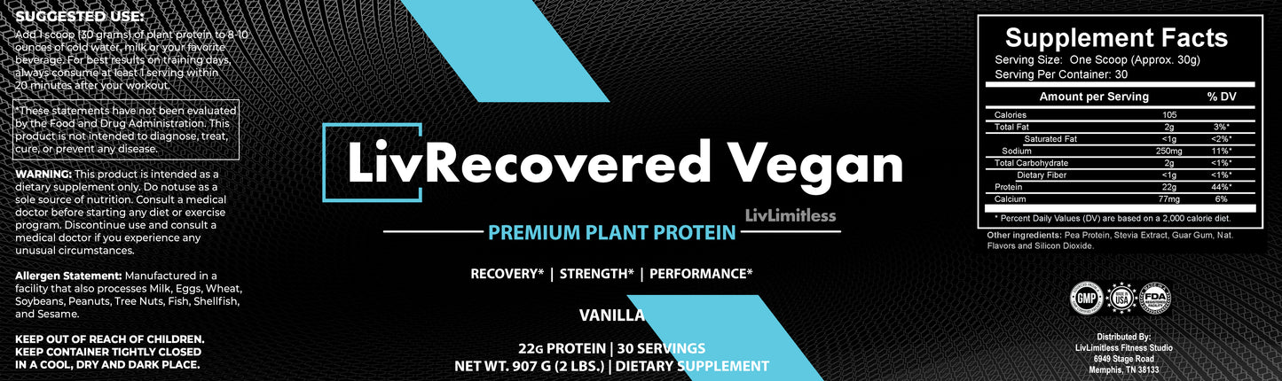 LivRecovered Vegan