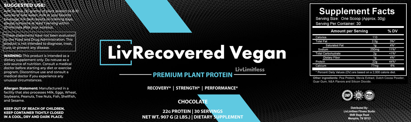 LivRecovered Vegan